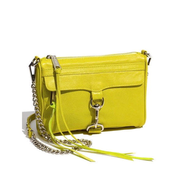 REBECCA MINKOFF Snake Embossed Mini Mac Crossbody - Picture 2 of 8